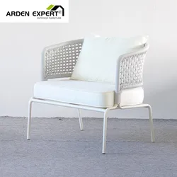 Courtyard Rope Garden Set Outdoor Outdoor Living Furniture Leisure Lounge Club Chair