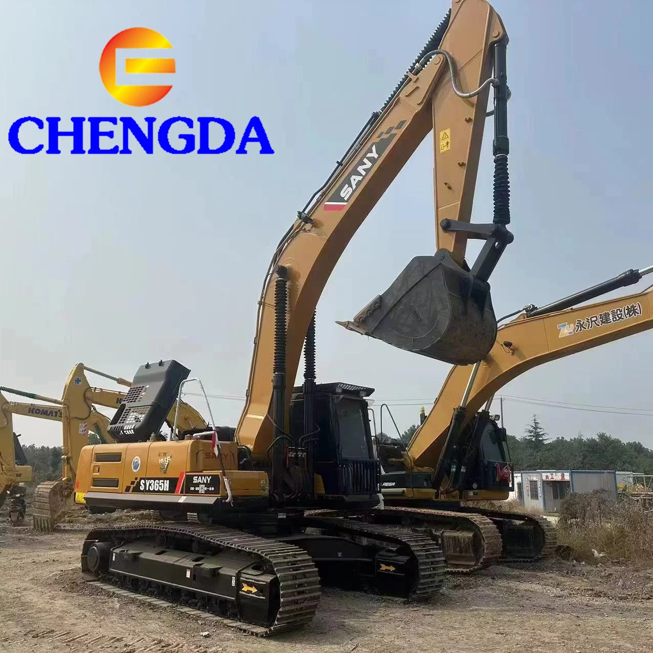 Low Working Time Used Sany SY365H China Brand Big Excavator