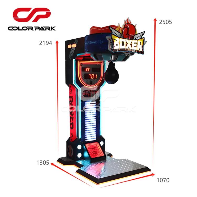 Street Amusement Boxing Punch Machine Arcade Punching Machine Outdoor Ultimate Big Punch Boxing Game Machine