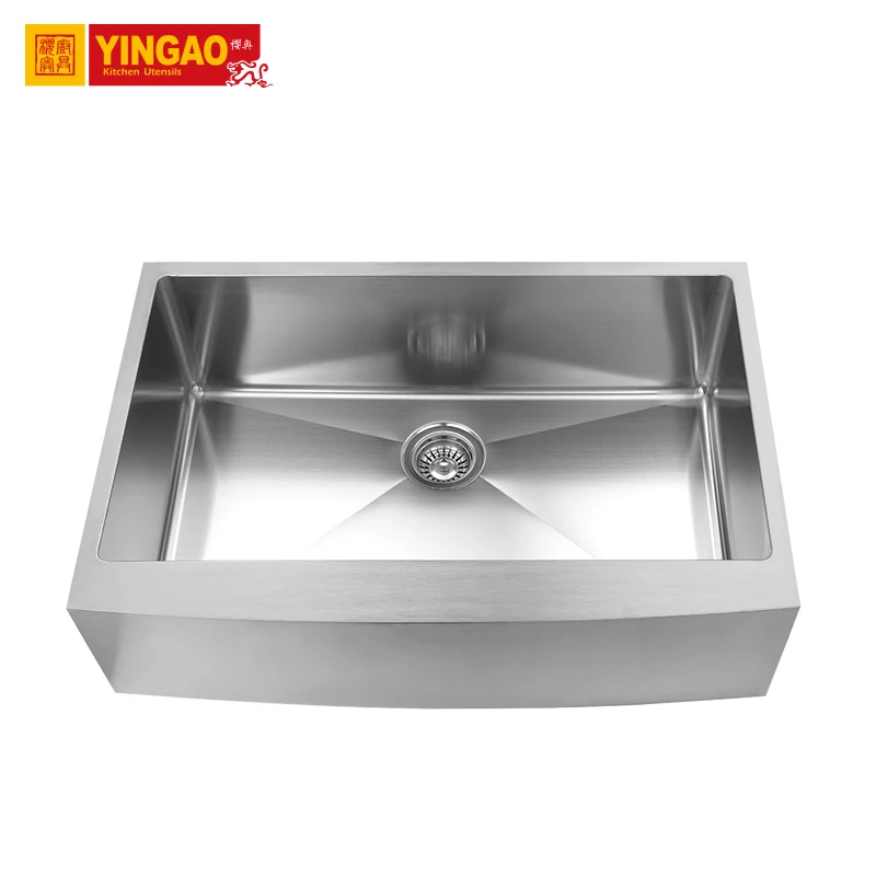 Custom size undermount double bowl 304 kitchen sinks stainless steel with drain board