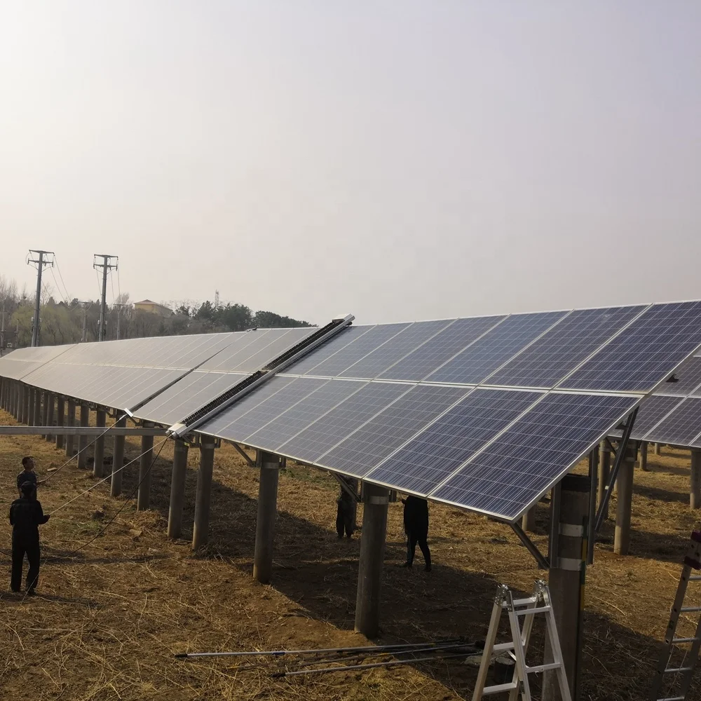 SOEASY automatic pv modules washing machine cleaning brush robot for solar panel