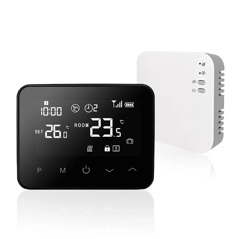 RF 868mhz  Wireless Battery  Powered Low Consumption Opentherm 4.2 Protocol  Boiler Heating Floor  Thermostat ODM Manufacturer