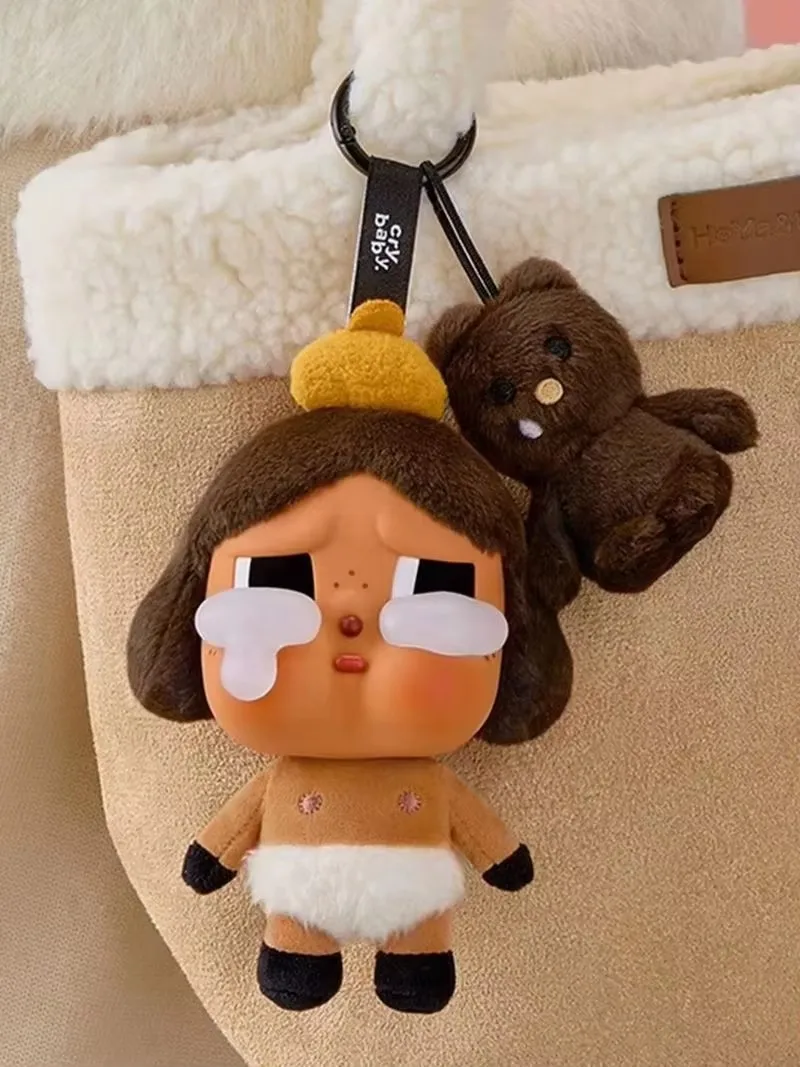Genuine Crybaby Crying Again Series Figures Blind Box Vinyl Face Doll Toy Crybaby Animal Pendant Doll Bag Decor Keychain Gifts
