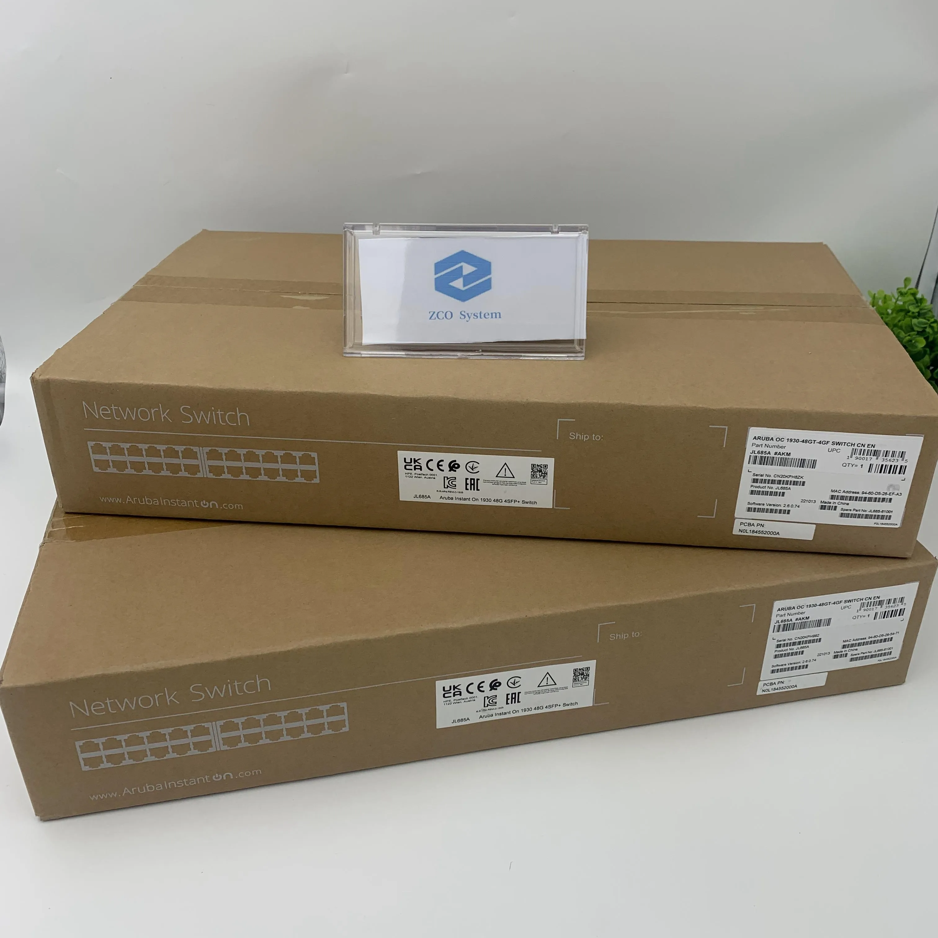 HPE Aruba original 5400R 700W PoE+ zl2 network switch J9828A