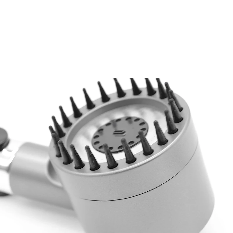 One-Button Water Stop Three-Gear Adjustment Spray Pressurization Filtration Shower Nozzle SPA Massage filter Shower head