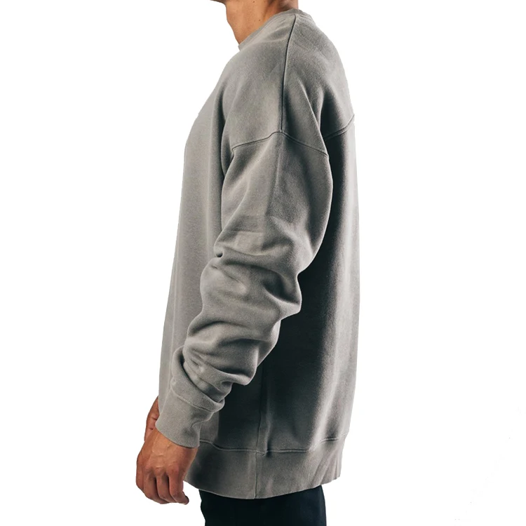 OEM Wholesale Manufacturer Cotton Sports Men Plain Sweatshirt Streetwear Crewneck Pullover Mens Sweatshirts