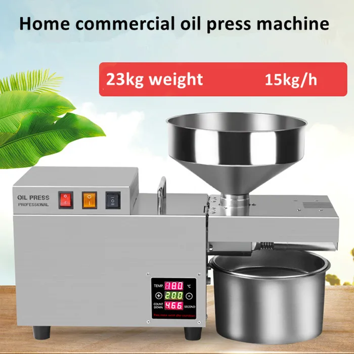 Cold press moringa seed sesame seed castor avocado oil press extraction machine