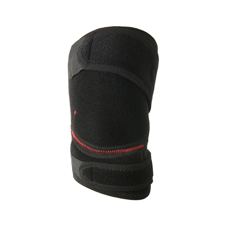 Фиксатор колена с индивидуальным логотипом, защита колена, регулируемый ремень, компрессионная фиксация колена