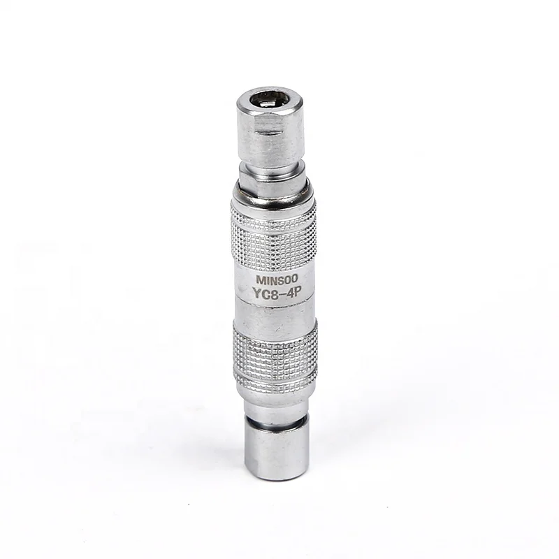 YC8 4-Pin plug male female Connector minsoo diy computer keyboard coiled cable parts usb type c micro mini usb