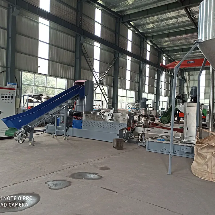 PP PE plastic film granulation recycling machine