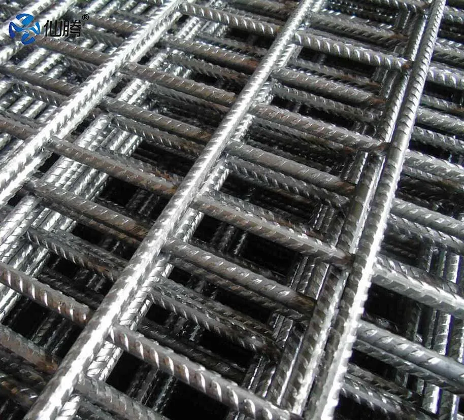 High Quality Bar-mat Galvanized Reinforced Rebar Panel Mattress on Building Site Black Rebar Steel Concrete Slab Mesh