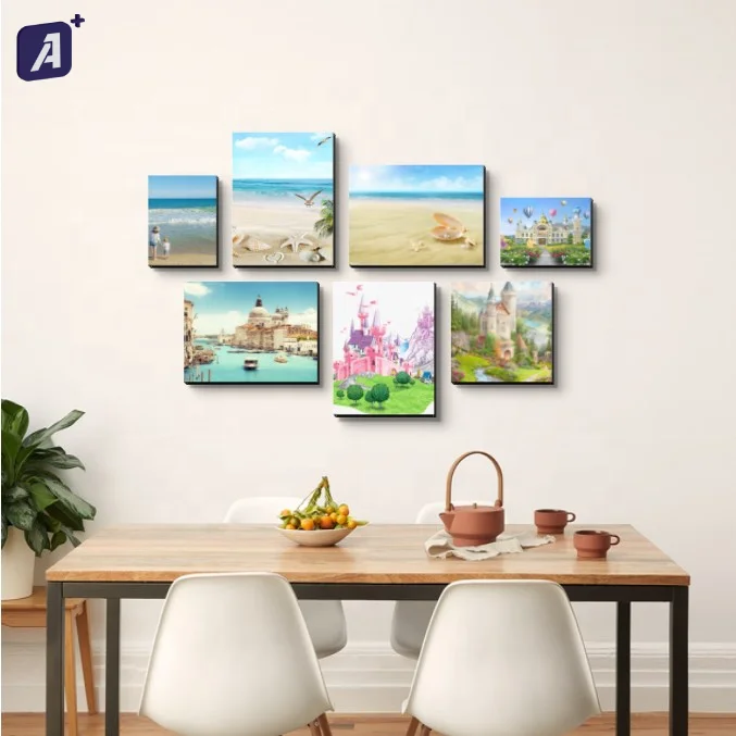 Promotion 8x10 inch Mixtiles Wall Mounting Lightweight Photo Tiles Cheap Collage Photo Frames