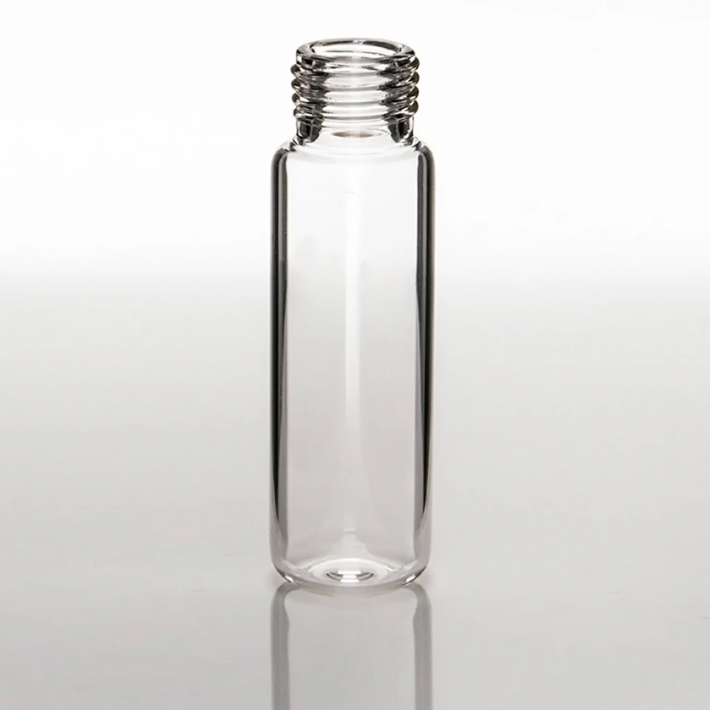 China Manufacturers gas chromatography 20 mL 18mm Glass screw neck headspace vials with Magnetic Screw-Thread Caps