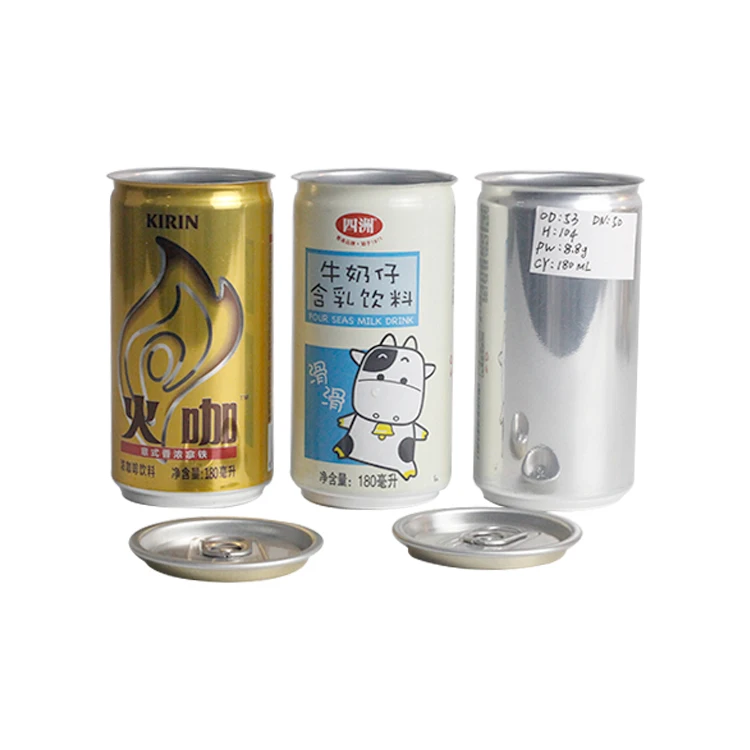 Высококачественные алюминиевые банки с крышками