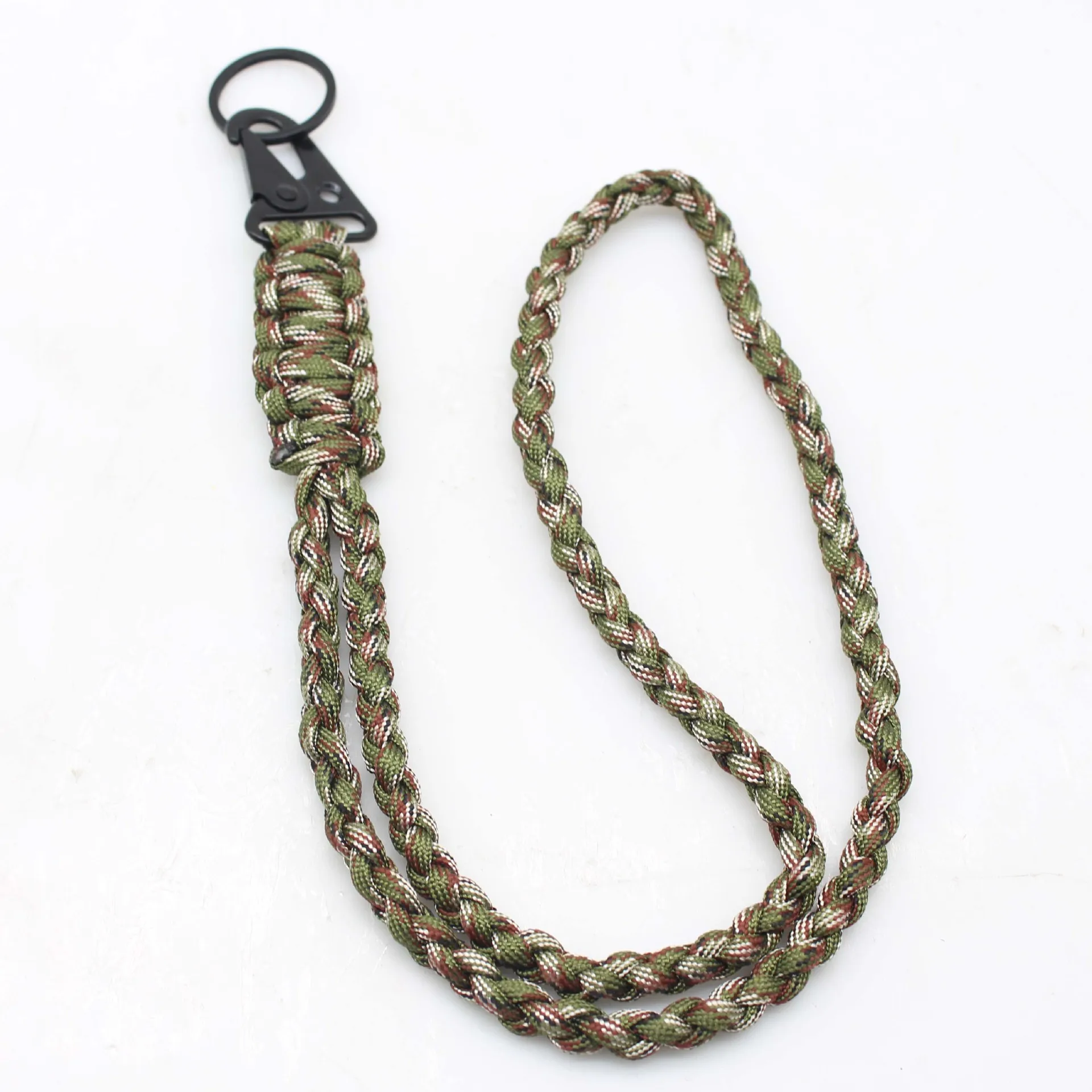 Hot-selling lanyard woven umbrella rope neck hanging rope mobile phone key chain