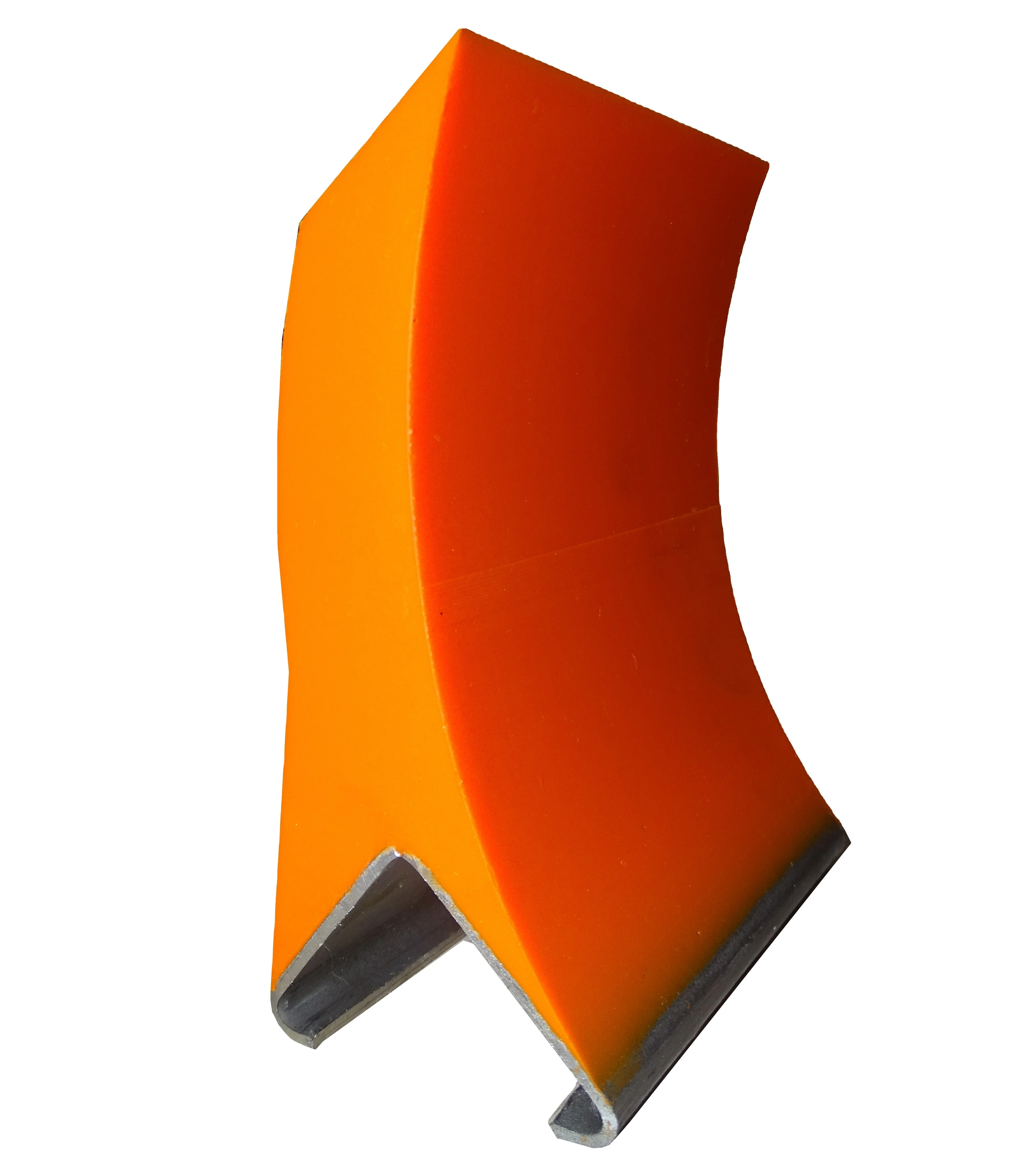 PU Precleaner Blades Track Mount Conveyor Belt Polyurethane Scraper Blade Replacement Poly Urethane Blue Orange Doctor Blades