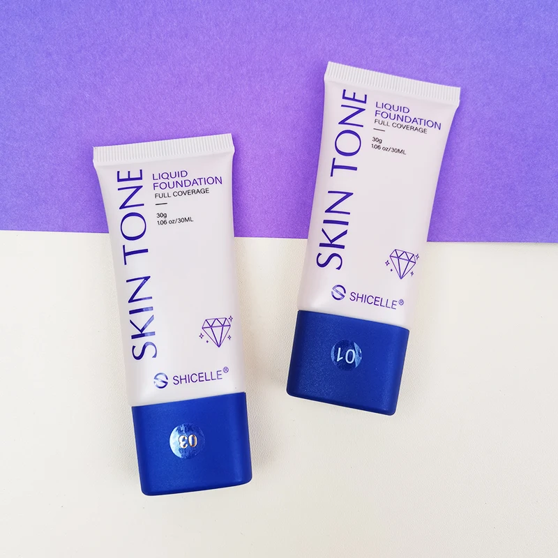 SHICELLE Waterproof makeup  liquid control oil foundation moisturizing natural concealer