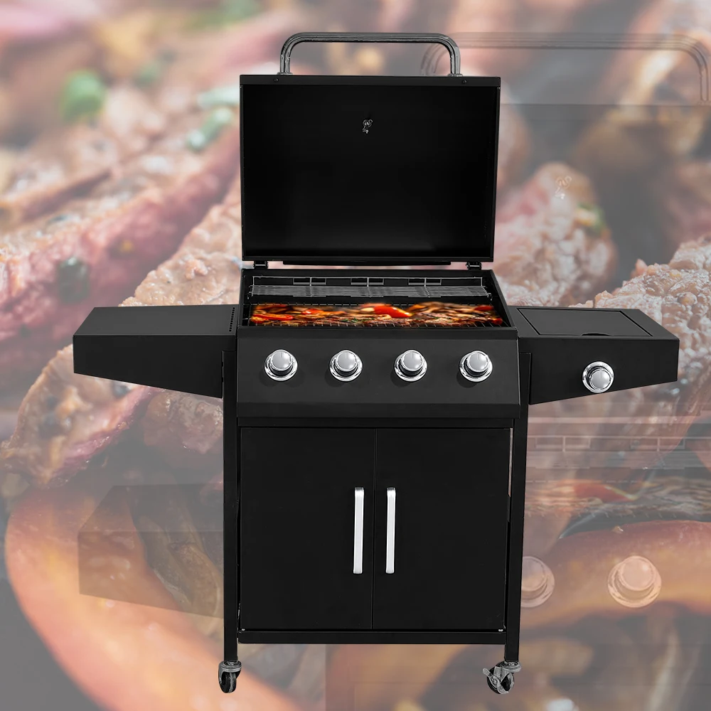 Wholesale Low Price Commercial Professional Gas Grill Family Party Barbecue Outdoor Kitchen Bbq Grill