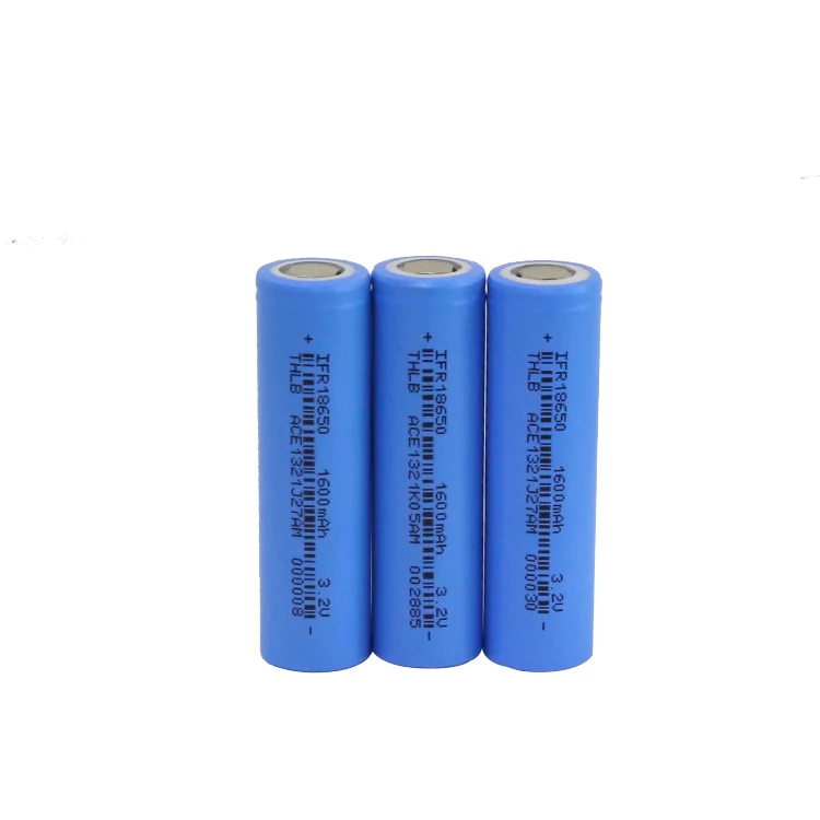 EcoCell 18650 3.2V 1600mAh Lithium Ion Rechargeable Battery, High Cycle & 3-Year Warranty