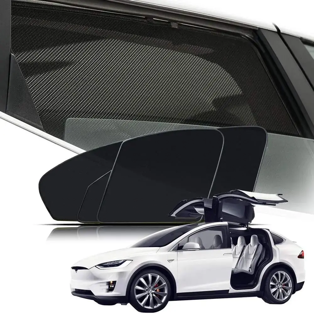 Te Mart High Quality Model Y 4  Car sunshade  Foldable Sun Shade Heat Insulation For  Model 3 Model Y (1600877195165)