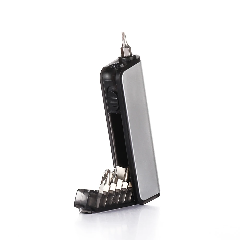 Promotional Multi-tool Holder & LED Torch Portable Screwdriver Kit with LED Light