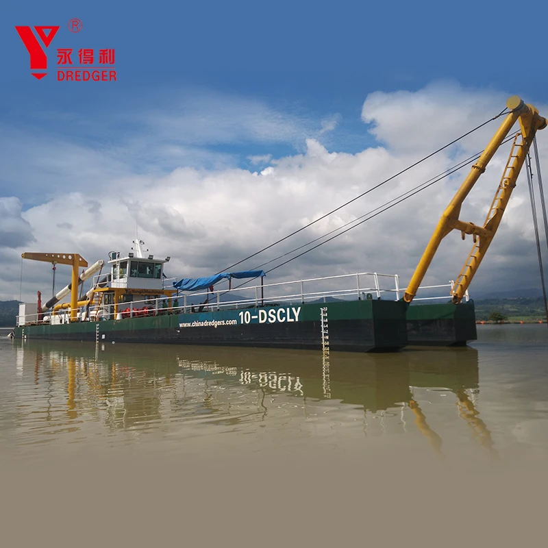 China Made 3500cube/hour Hydraulic Cutter Suction Dredger for Port River Dredging