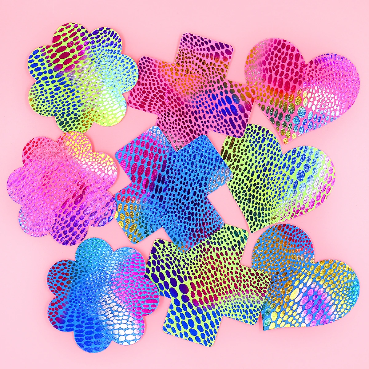 Disposable Nipple Pasties Cross Wholesale Sticker Breast Multi Colors Sparkly Nipples Cover Pasties Rave Festival