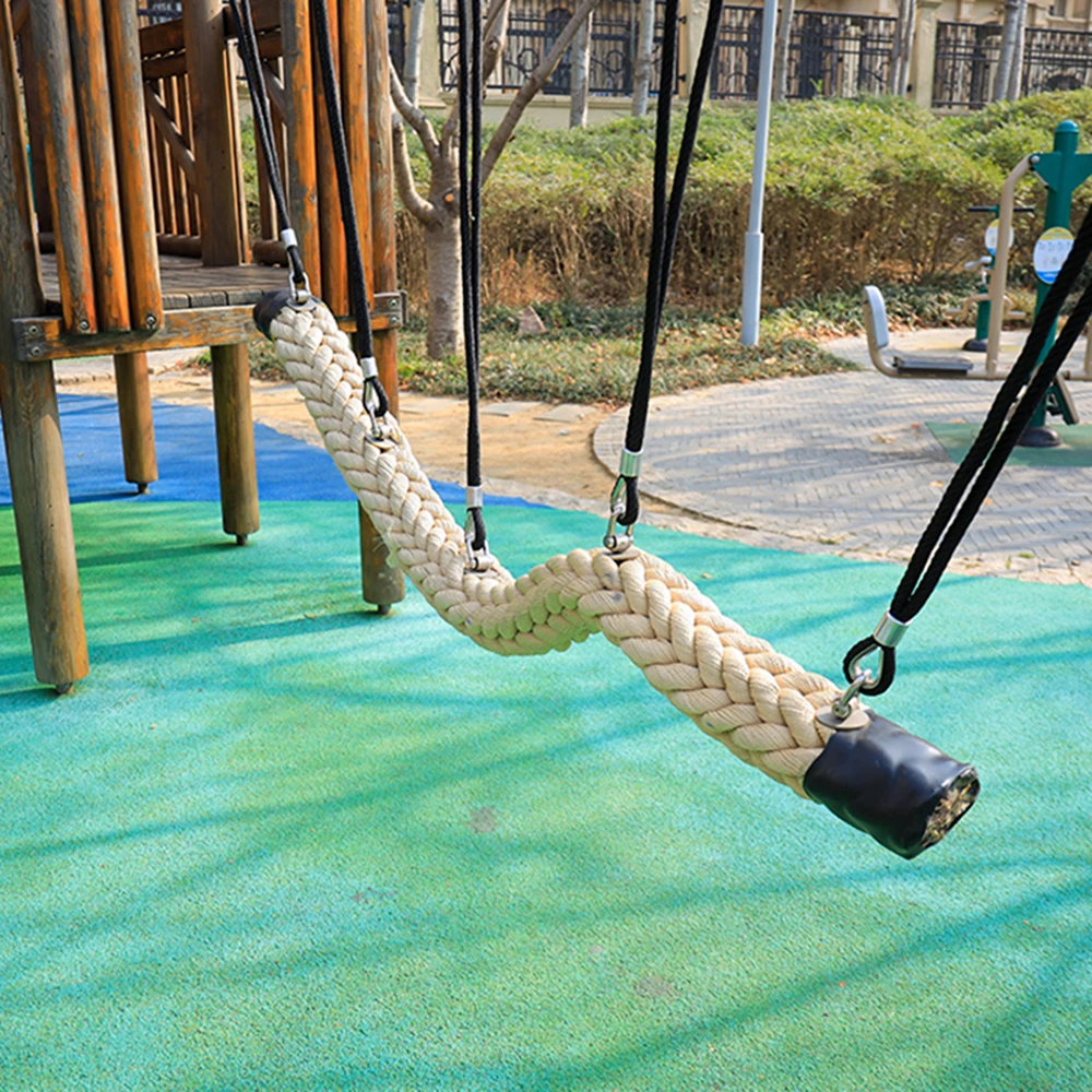 Children Outdoor Rope Climbing Playground Swing Bridge
