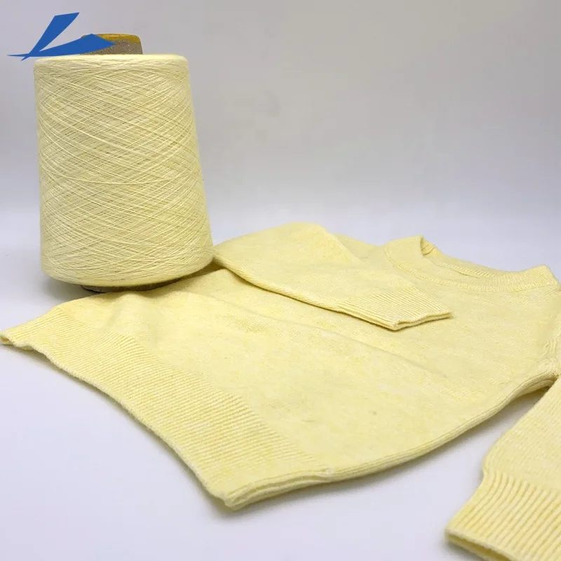 hot sale colored melange sunday angora yarn for sweaters 42%viscose/40%PBT/18% nylon for knitting