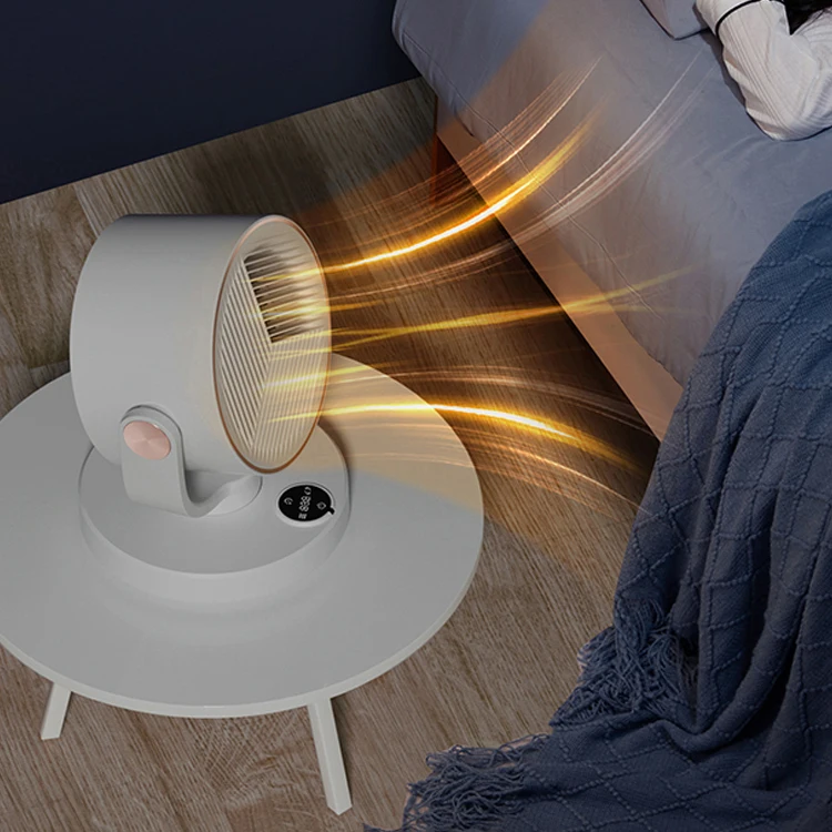 2023 Winter New Portable Mini Desktop Winter Fast Heating Office 2000w Ptc Electric Fan Heater For Room