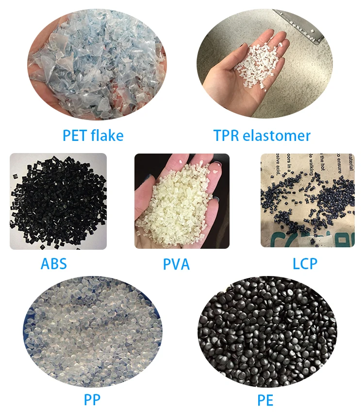 PVC/PP/PE Color masterbatch Twin screw extruder machine plastic production line