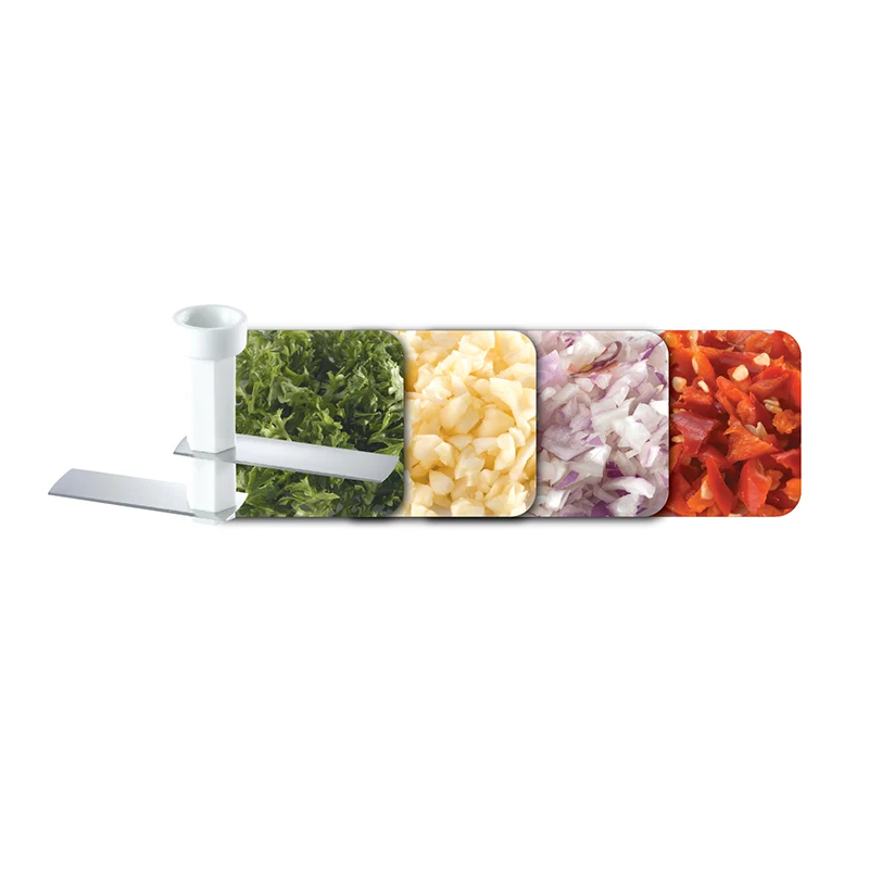 Household Portable Food Chopper and Mixer Multi-function Vegetable Cutter Manually Mini Garlic Chopper