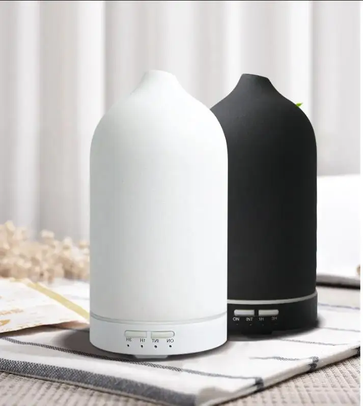 Wholesale Ceramic Essential Oil Diffuser 100ml stock electric ceramic stone ultrasonic aroma diffuser