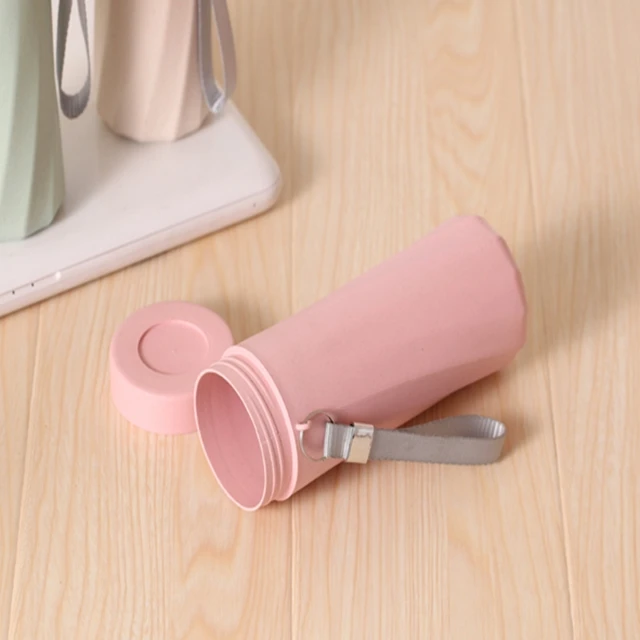 Design Natural Bamboo Cup Bamboo Fiber Coffee Mug Biodegradable Green Organic Bamboo Fiber Coffee Cup With Lid Rope