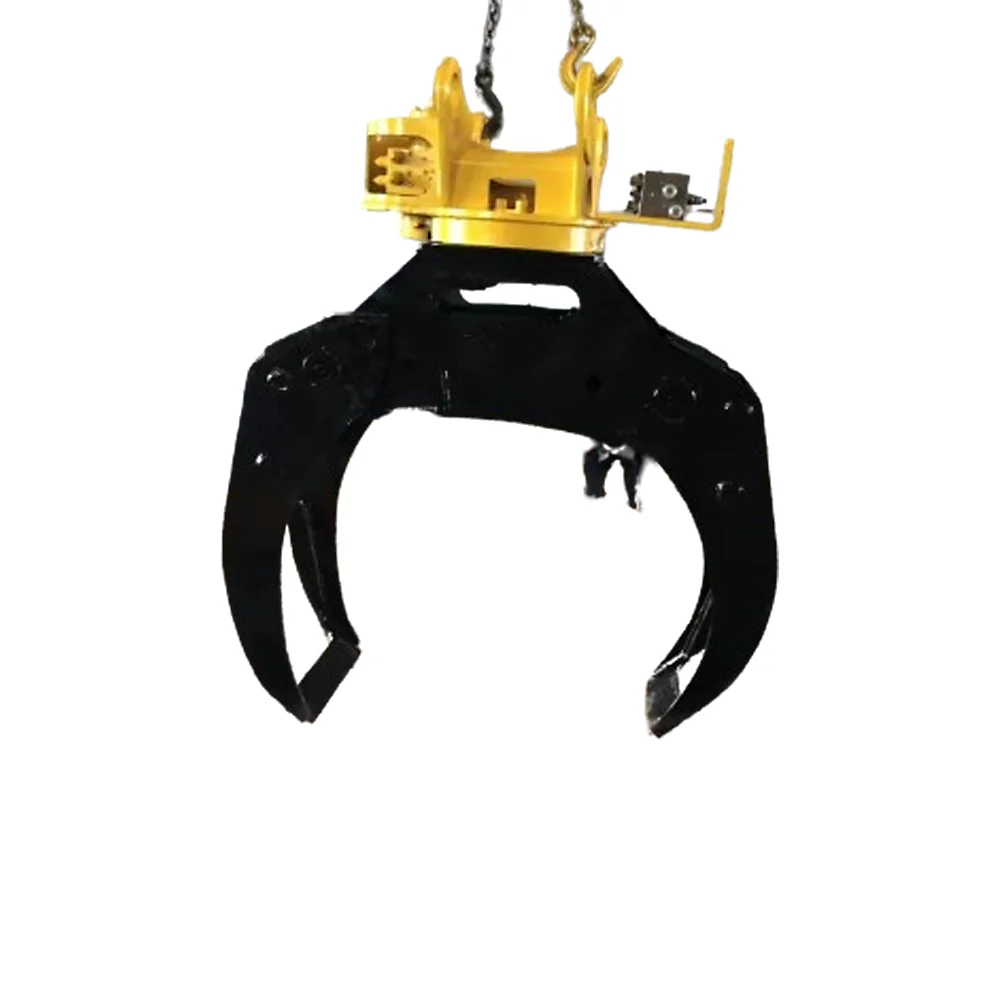 Excavator Attachment  wood Grab Grab Single Cylinder Hydraulic Wood Grapple