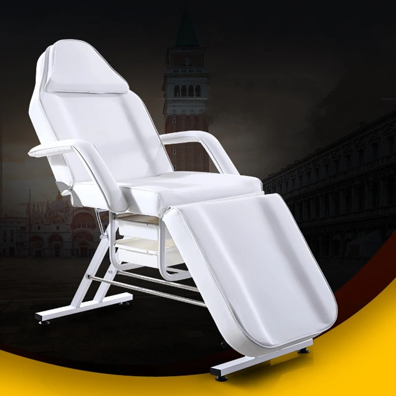 Folding Reclining Tables Multifunction Facial Beauty Bed Body Treatment Eyelash Grafting Salon Essentials Chair