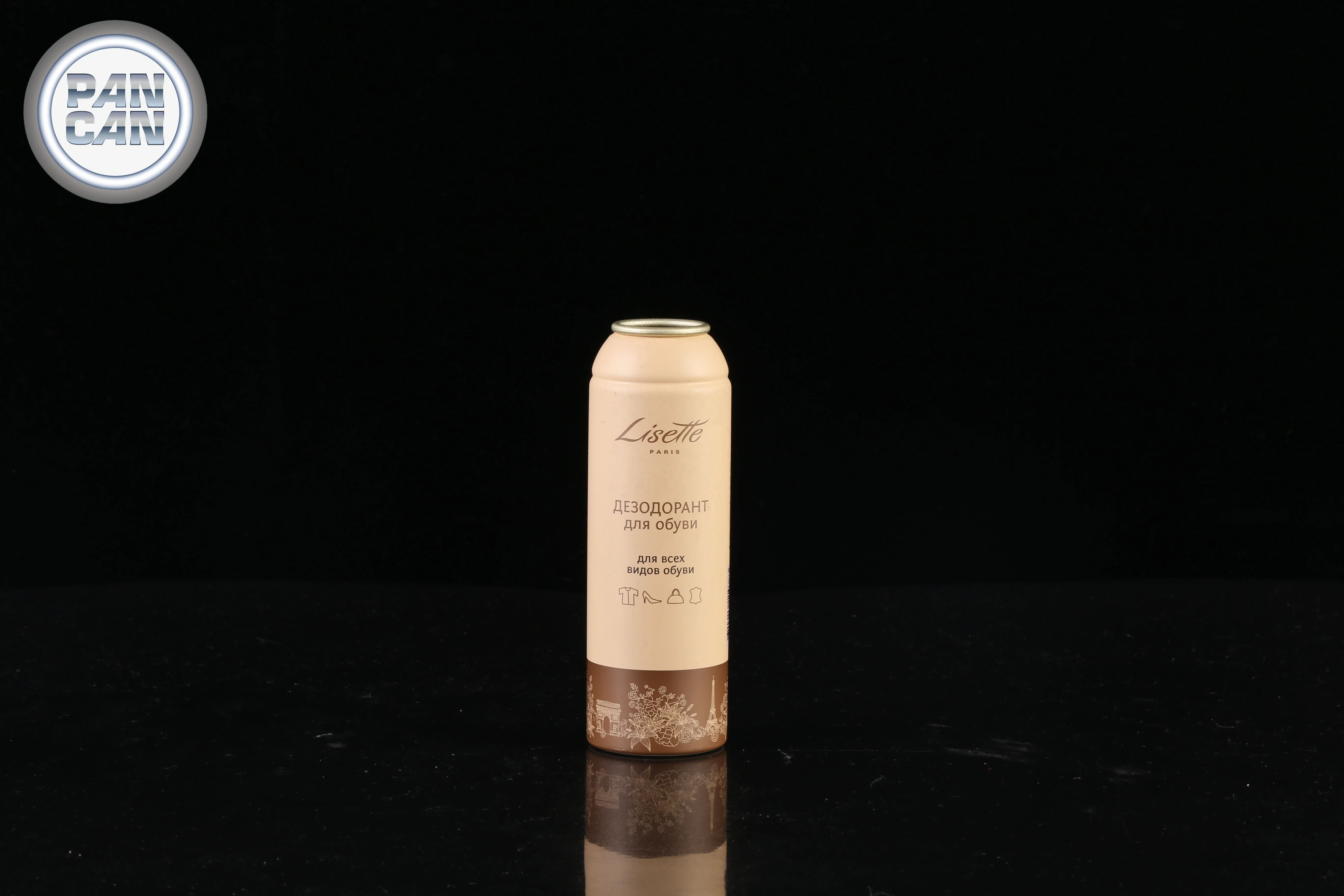 200mL custom color empty metal aerosol can aluminum spray deodorant bottle