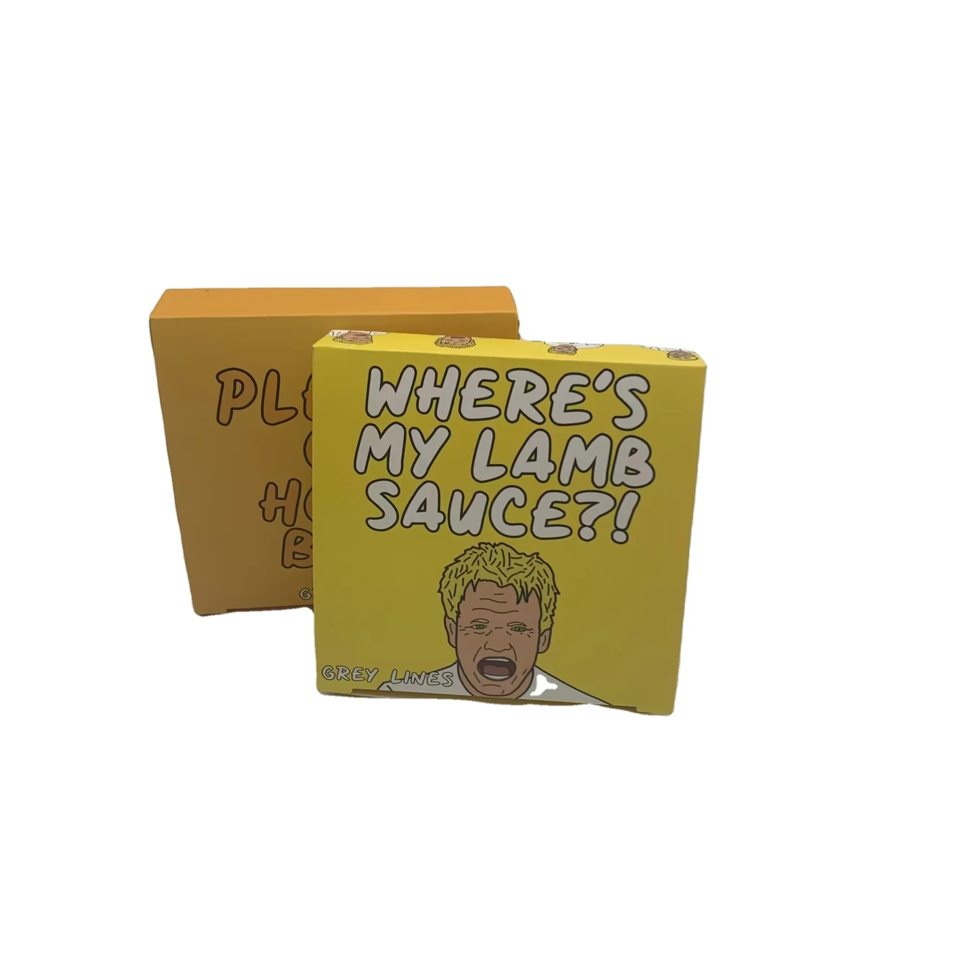 Cute Cartoon Pattern Eye shadow Package Canada Hot Sale powder Packaging Customized Wholesale Cosmetic Paper Box