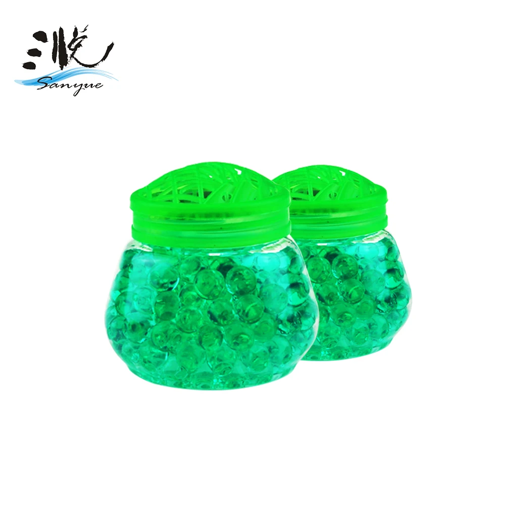 Factory wholesale cone gel air freshener gel container colorful crystal gel home air freshener