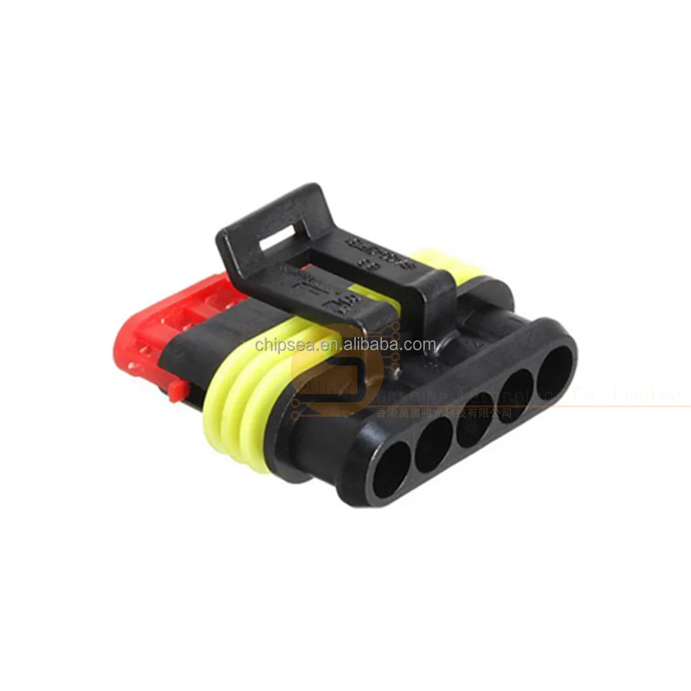 1/2/3/4/5/6 pin way PA66 AMP Superseal 1,5, заглушка коннектора, крышка для 282087-1 282088-1 282089-1 282090-1