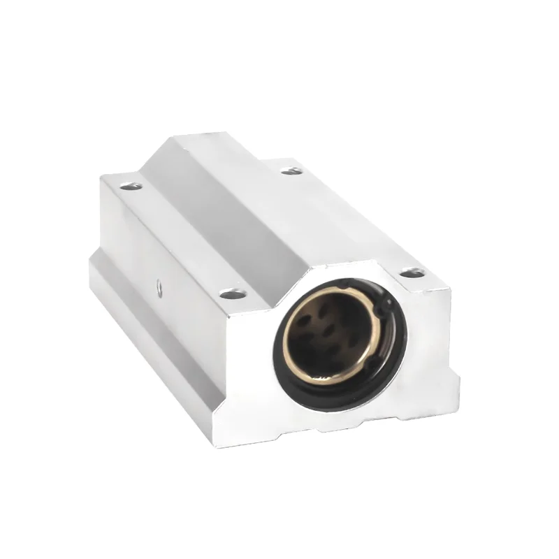Linear bearing extended semi open linear slider sliding rail box type bearing SBR12 16 25 30 50LUU