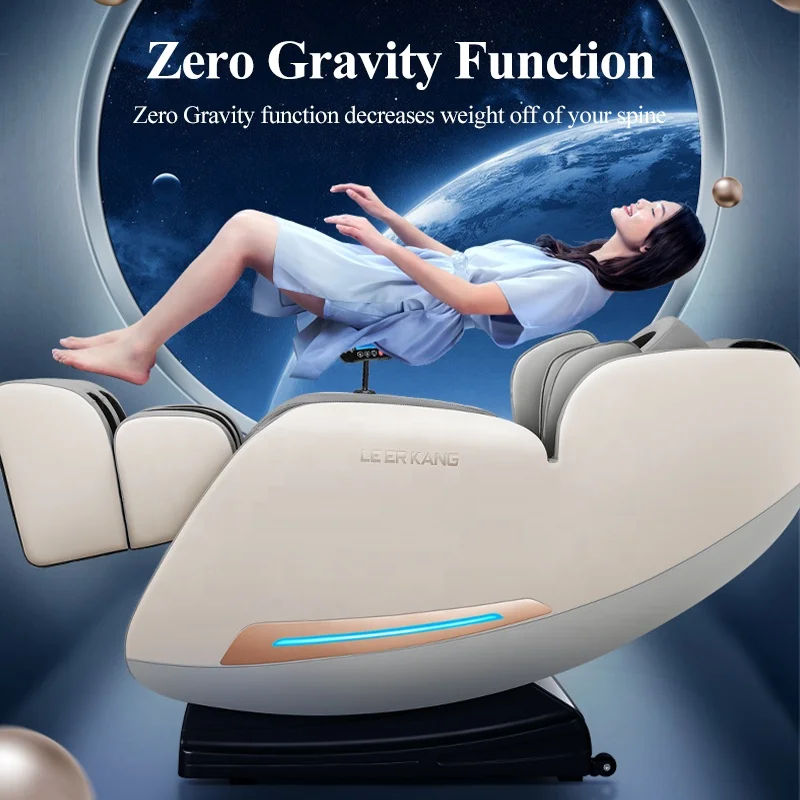 LEERCON OEM american 4D deluxe retro cheap massage office ergonomic chair fol body massage