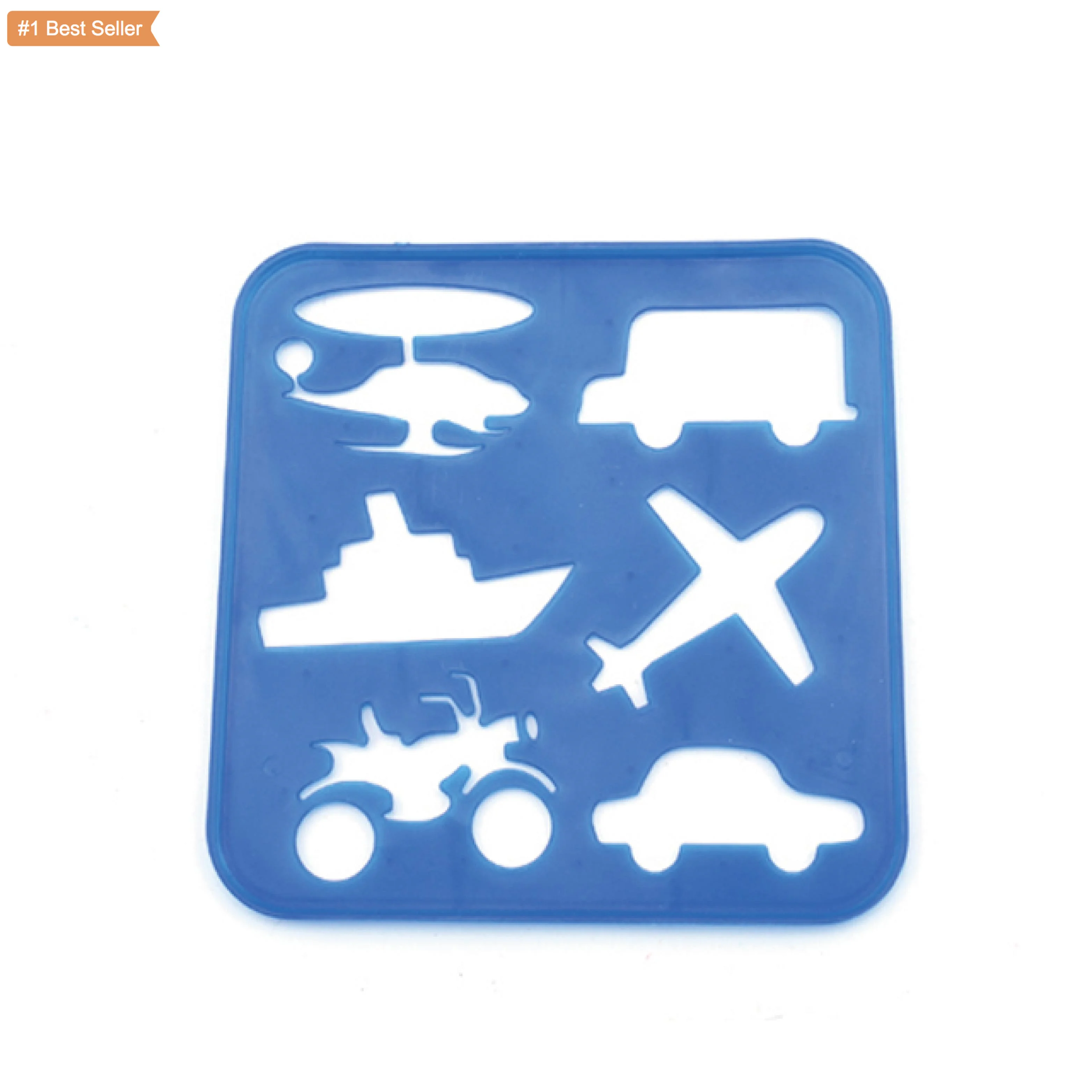 2022 Wholesale Plastic Custom Drawing Stencil Multi-Color Letter Pattern Design Stencil