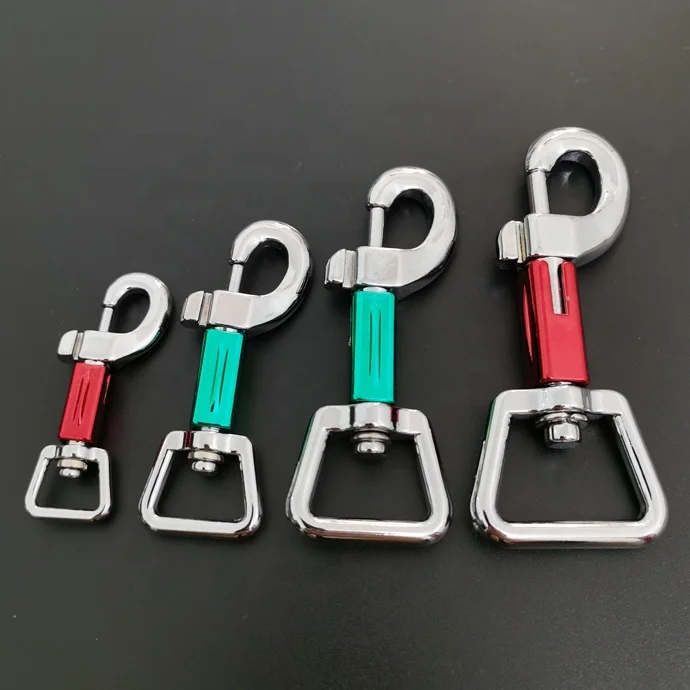custom personalized dog leash snap hook swivel bolt snap hook for bag