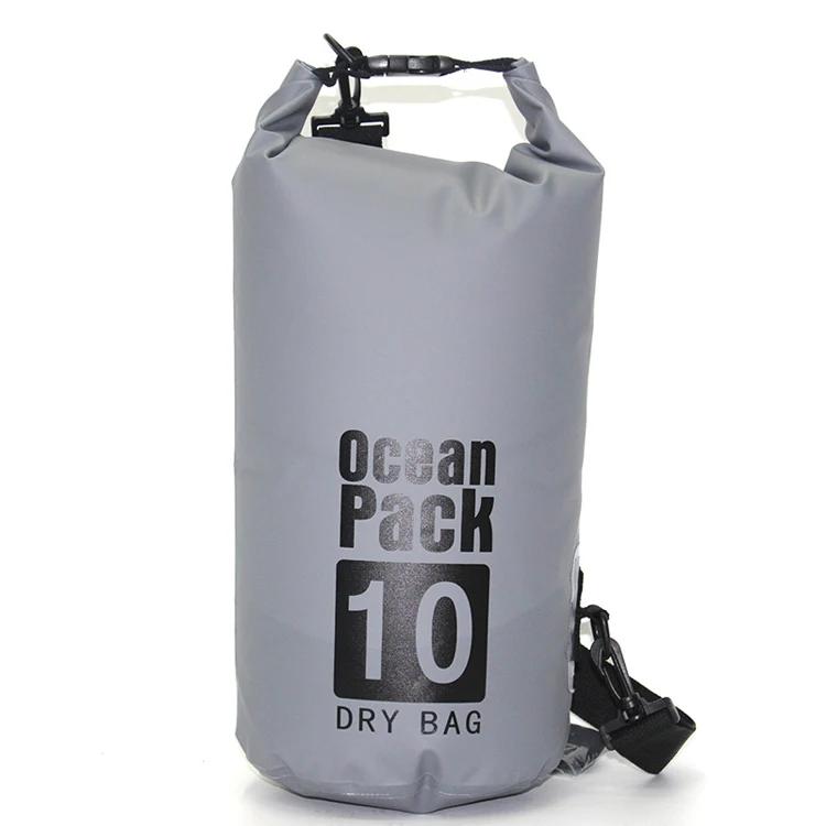 Factory Wholesales 2L/3L/5L/10L/15L/20L/30L 500D PVC Outdoor Waterproof Dry Bag Ocean Pack Dry Bag for Diving Swimming