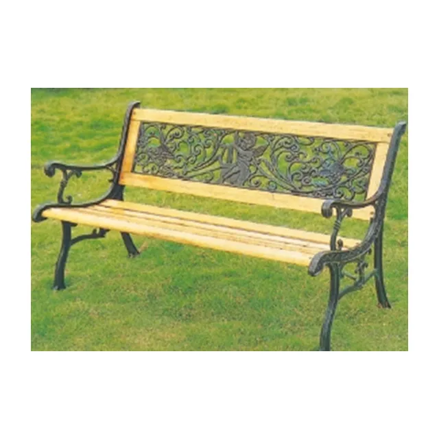 Garden leisure wooden long bench chair(QX-146F)/wooden garden chair/wooden deck chair frame