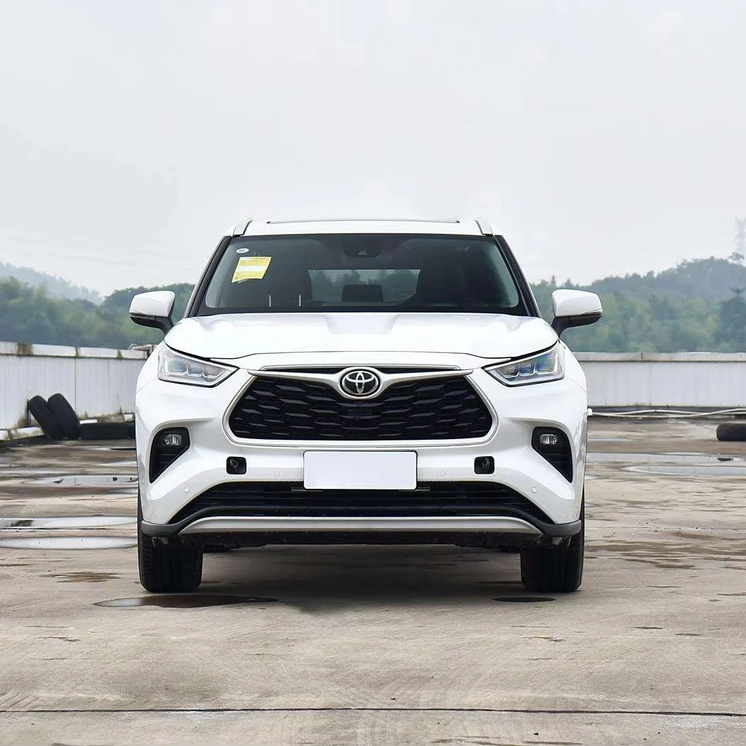 Brand Suv New Cars 2024 Highlander 2.0l Twin-Engine Leading Version 2wd Fwd 5 Seat Petrol Hybrid Car Video Suv Car For Toyo-Ta