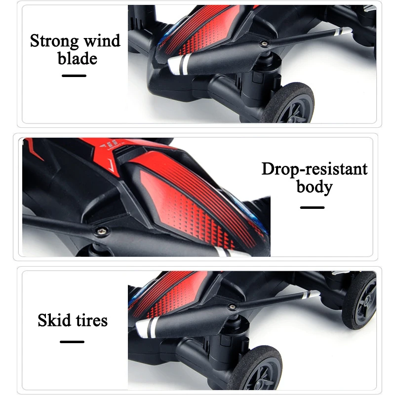 2.4G quadcopter tumbling light unmanned aerial vehicle toy mini one button takeoff quadcopter drone