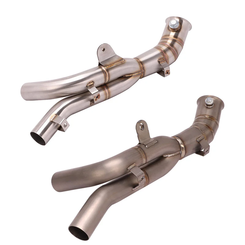 For YAMAHA R1 Exhaust Catalyst Remove Decat Pipe Motorcycle Exhaust System 2009 2010 2011 2012 2013 2014