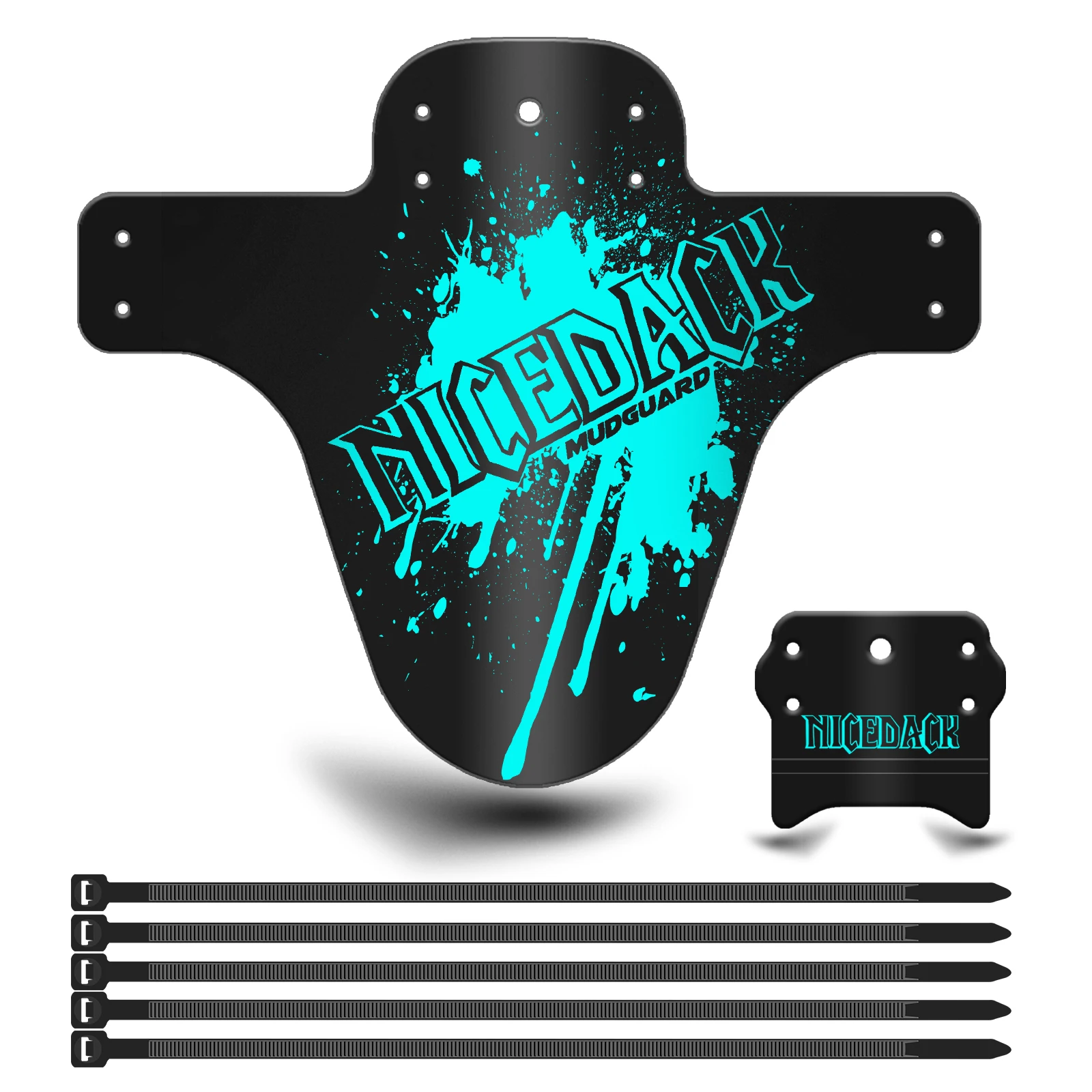 LIREDER Multi colors MTB Mountain Road Bike Fender Front Rear Plastic Rain Protection Cycling MudGuard bike Accessories